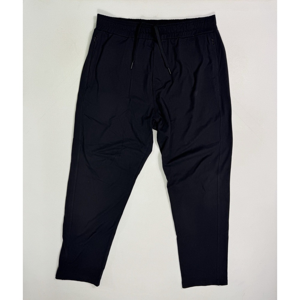 Public Rec All Day Every Day Pant Men 34x30 Black Athletic Tapered Nylon Stretch